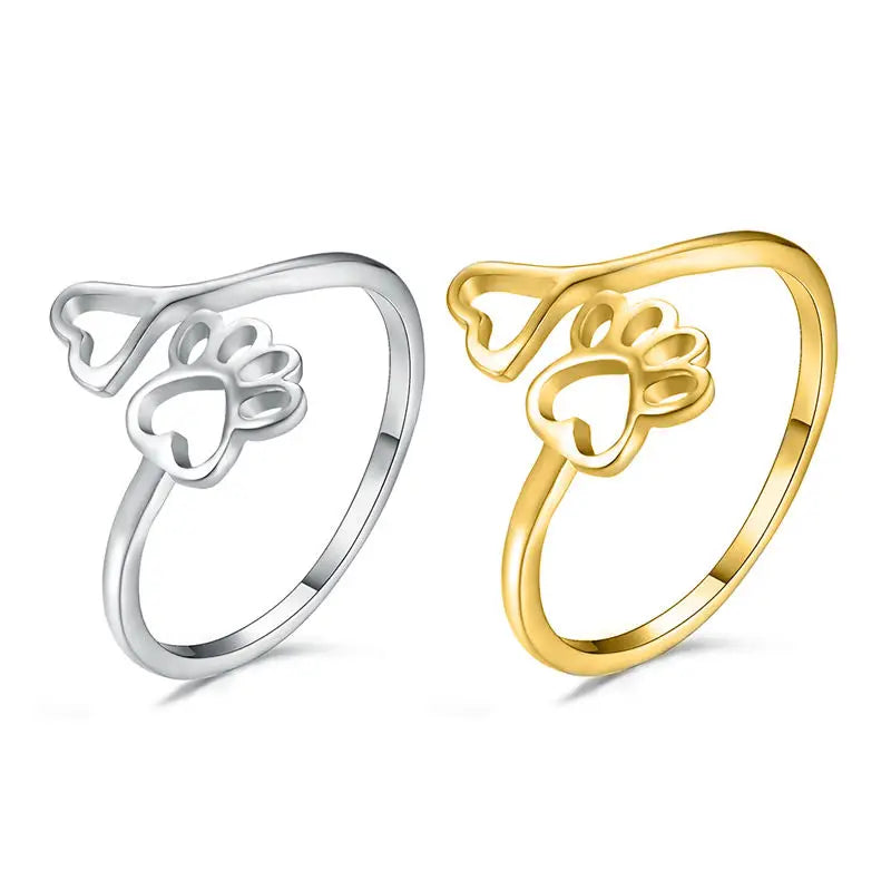 Paws on My Heart™ Wrap Ring